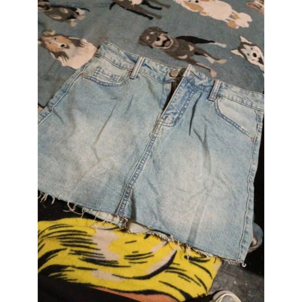Women's xxs denim skirt-c123